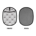 thumbnail image 2 of Pofeuu Panda Bear Print Silicone Pot Mat Mitten With Hanging Loop Heat Resistant Oven Mitts Non-Slip Bbq Baking Smoking Potholders, 2 of 7