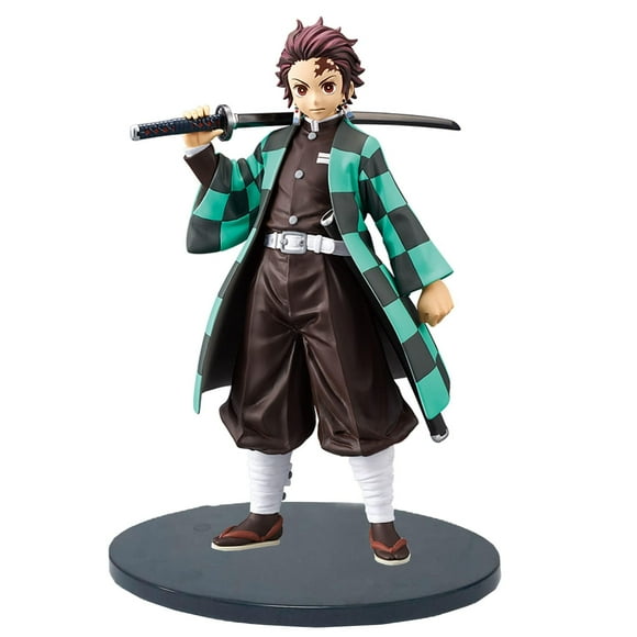 Anime Figures Demon Action Slayer Figure 6.3Inch PVC Model Toys Fan Collection (Tanjiro)Home Car Desktop Decoration Adult Kids Figure Gift