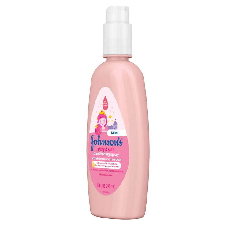 Johnson s Shiny Soft Tear Free Kids Conditioning Spray 10 fl