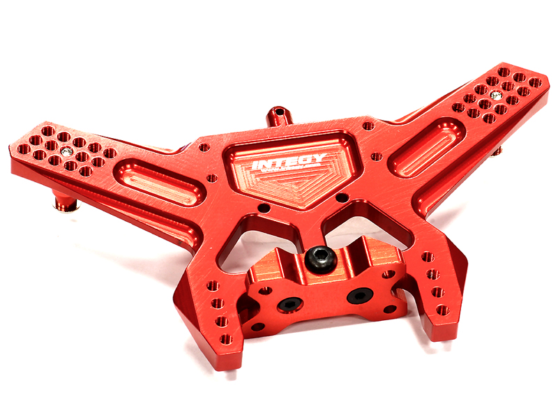 Integy CNC-gefräste 4mm Heck-Schutzplatte Aus Aluminium Für 1/10 Traxxas Stampede 2WD & Slash 2WD (Non-LCG)