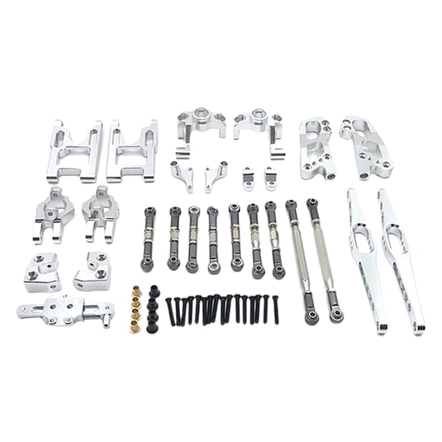 12428 12423 Kits de actualización RC Brazo oscilante delantero Dirección C Buje Brida de torre de amortiguación 10 piezas