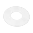 thumbnail image 1 of Uxcell 1-Pack Brida Dividida de Pared, Cubierta Redonda Autoadhesiva de ABS para Tubo de 44mm/1.73in [Blanco, 6mm/0.24in H], 1 of 6
