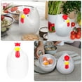 thumbnail image 4 of Miangastore Creative Chicken Shaped Microwave Egg Steamer Steamed Egg Container (White), 4 of 8