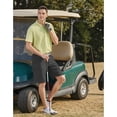 thumbnail image 3 of PULI Men’s Golf Hybrid Dress Shorts Lightweight Quick-Dry Summer Flat Front Casual Shorts with Pockets, 3 of 6