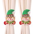 thumbnail image 1 of JM Pack de 2 soportes para cortinas de encaje para cortinas navideñas Curt JM JM, 1 of 5