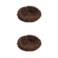 thumbnail image 1 of LOVIVER 2pcs Handmade Rattan Bird Nest Birdhouse Easter Party Decoration Ornaments, 1 of 8