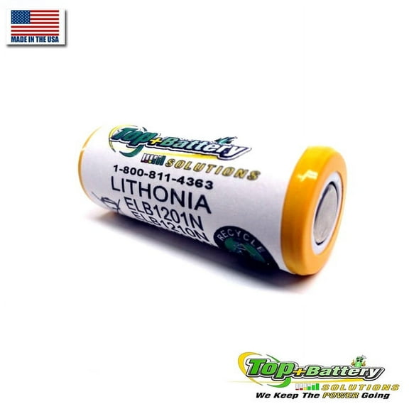 Battery 1.2V 11mAH Sanyo KR-1100AEL Lithonia ELB1201N ELB1210N Replacement Qty.2