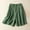 Green, variant on Rezuofi Bermuda Shorts for Women High Waisted Linen Dressy Casual Pleated Wide Leg Summer Shorts with Elastic Waist