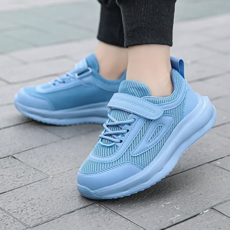 

Xijirk Baby Shoes Children s Net Breathable Flying Woven Sports Shoes Solid School Casual Lightweight Soft Soled Shoes Toddler Shoes Size 10.5-11 Years