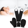 thumbnail image 4 of Qarigey Juego de manoplas exfoliantes para baño, depurador de piel profesional para hombres y mujeres, aplicador de ubicación de viaje en la Protección de la piel, 4 of 6