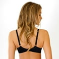 thumbnail image 2 of Rosme Deep Plunge Bra Ivonna, Black, 34D, 2 of 3