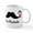 White, variant on CafePress - Miss Mustache Design With Pink Bows Mug - 11 oz Ceramic Mug - Novelty Coffee Tea Cup