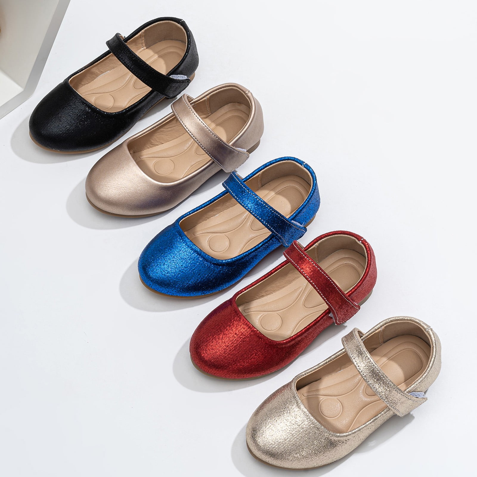 MIASHUI Chaussures Plates Ballerine pour Filles Chaussures de Robe