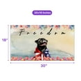 thumbnail image 5 of Freedom Pug on Independence Day 4th of July Doormat Dog Lover Gifts Indoor Outdoor Welcome Mat - 01005, 5 of 5