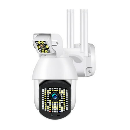 

Security Camera 1080P Home Security Camera Outdoor Wireless WiFi 360° View Spotlight With Motion Detection And Sirens Color Night Vision on Clearance