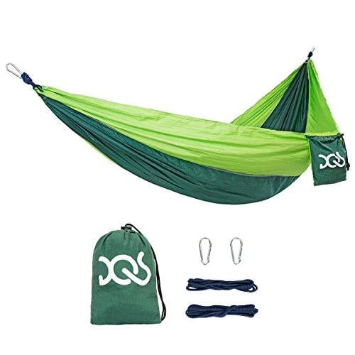 ELLEN Portable Parachute Nylon Fabric Travel Camping Hammock