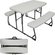 Compact Kids Picnic Table (G-940), White