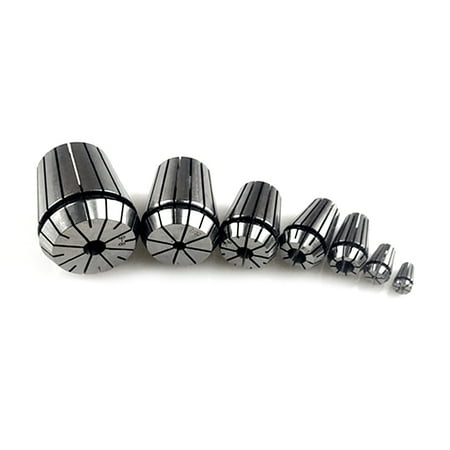 

ABIDE Spring Collect Holder Set Replacement Replace Components 1/8 1/4 5/16 1/2 ER20 Mill Tool Bit Kit Milling Machine Component