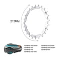 thumbnail image 2 of 2 Pcs Roue de Traction en Acier Inoxydable Robot Tondeuse Pointes Outil de Jardin Accessoires de Tondeuse, Facile à Utiliser, 2 of 6