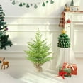 thumbnail image 6 of RBCKVXZ 24Inch Mini Christmas Cedar Tree Small Tabletop Xmas Decor - Desktop Artificial Christmas Tree with LED Light for Indoor Bedroom Office Kitchen Decoration, 6 of 6