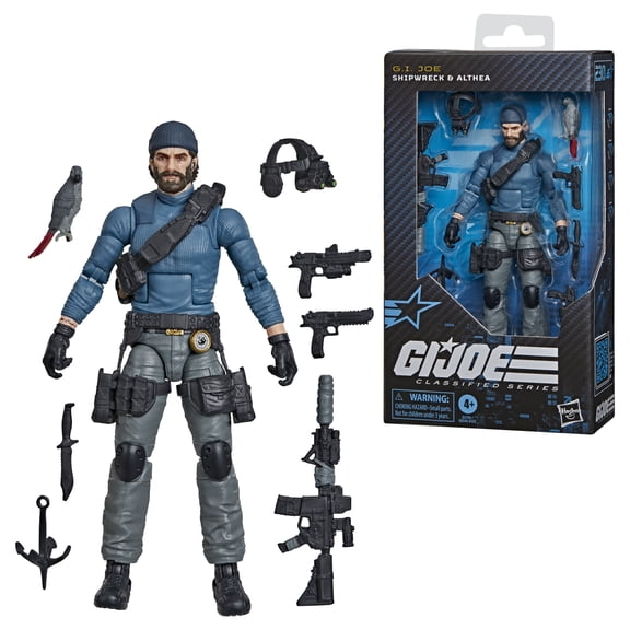 G.I. Joe Classified Series 230, Shipwreck & Althea, 6 inch Action Figure