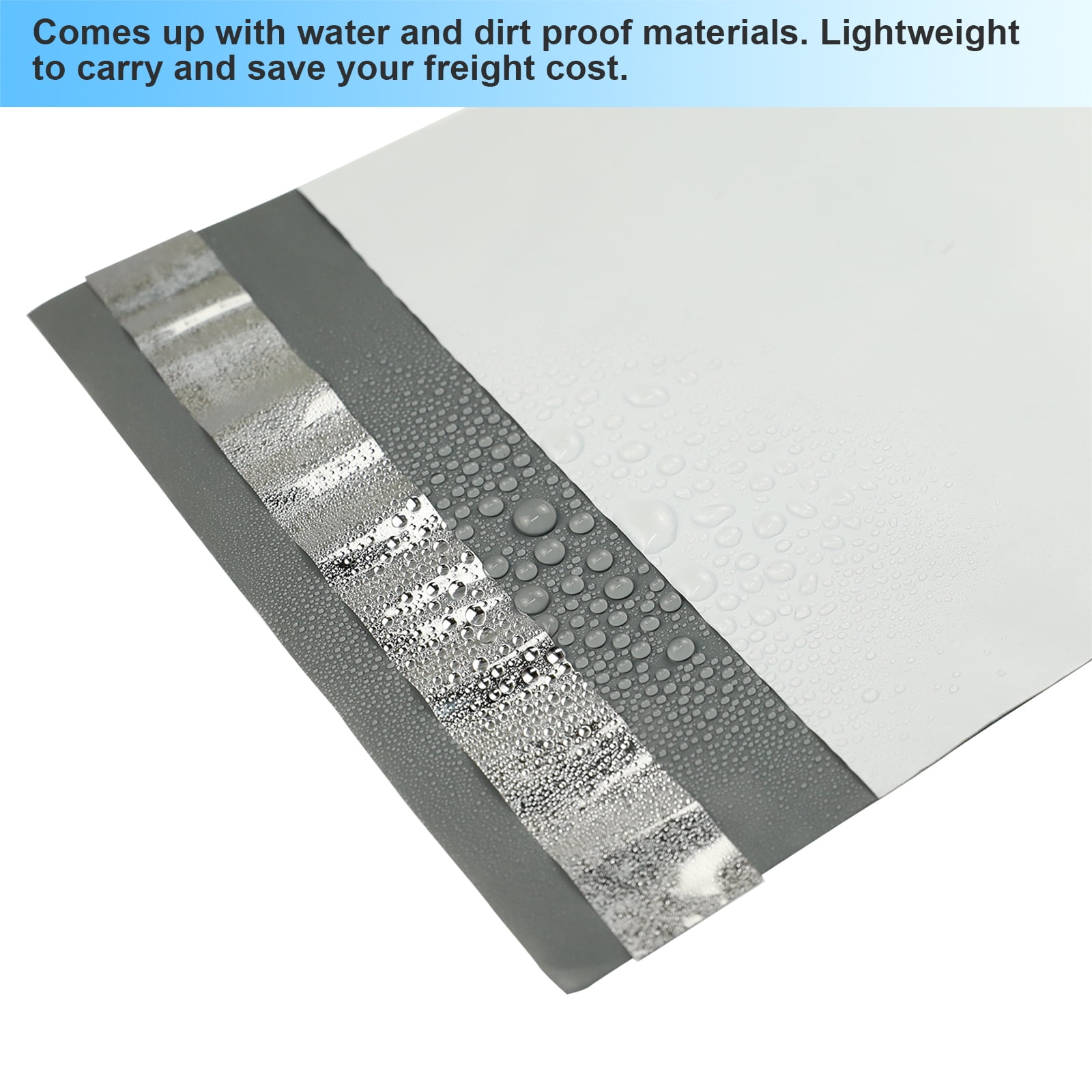 Reliable Mailer 19x24 Inch 50Pcs White Poly Mailers Bulk Envelopes Shipping Bags Self Seal Adhesive Waterproof and Tear-Proof Postal Expandable Polyethylene for Business Shipping Packaging