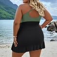 thumbnail image 4 of WAYUTE Womens Swimsuits One Piece Plus Size Swim Dress Swimsuit Bathing Suits Swim Suits, 4 of 6
