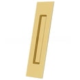 thumbnail image 3 of Deltana FP10225CR003 Flush Pull, Rectangular, HD, 10" x 2-1/4" x 1/2", Solid Brass in PVD Polished Brass, 3 of 3