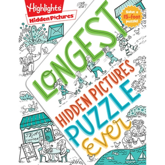 Pre-Owned Longest Hidden Pictures Puzzle Ever (Paperback 9781684376483) by Highlights (Creator)