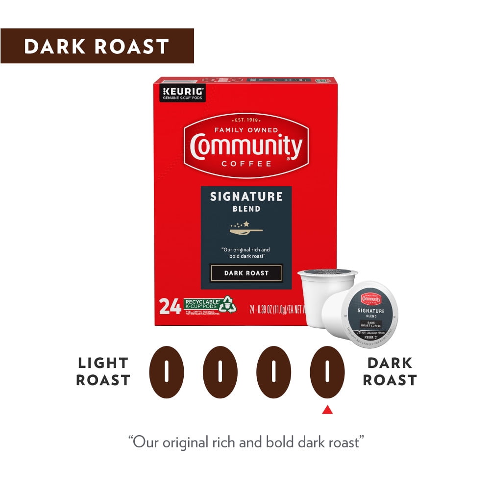 Community Coffee Single Serve Dark Roast 60 Ct