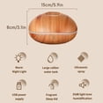 thumbnail image 3 of YiJuHui 1 Pcs Aroma Diffuser for Essential Oil Large Room,Office Essential Oil Diffusers for Home Kids, Cool Mist humidifier for Bedroom Quiet with Ambient Light, 3 of 6