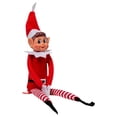 thumbnail image 5 of Estantería Hada Navidad Muñeca Novedad Largo Bendy Naughty Boy Elf () Rojo, 5 of 5