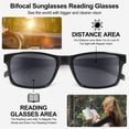 thumbnail image 4 of Gafas de sol bifocales para lectura LADEESSE, paquete de 3 unidades, protección solar UV400, 4 of 6
