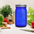 thumbnail image 4 of Frascos Mason Galssmagic de 950 ml, azules, pack de 6, con tapas herméticas, 4 of 5