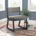 thumbnail image 4 of Linon Callum 2 Position Sled Base Chair Black Stone, 4 of 8