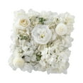 thumbnail image 1 of Panel de pared de flores, fondo artesanal, telón de fondo de arte, 13,78 x 13,78 pulgadas, floral de seda Blanco, 1 of 9