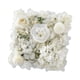 thumbnail image 1 of Panel de pared de flores, decoración de fondo de flores rosas, fondo de arreglo floral, 13,78 pulgadas x 13,78 pulgadas para s al aire libre y vacaciones, 1 of 9