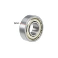 thumbnail image 3 of Uxcell 8x19x6mm 698ZZ Double Shielded Ball Bearings Chrome Steel 2 Pack, 3 of 5