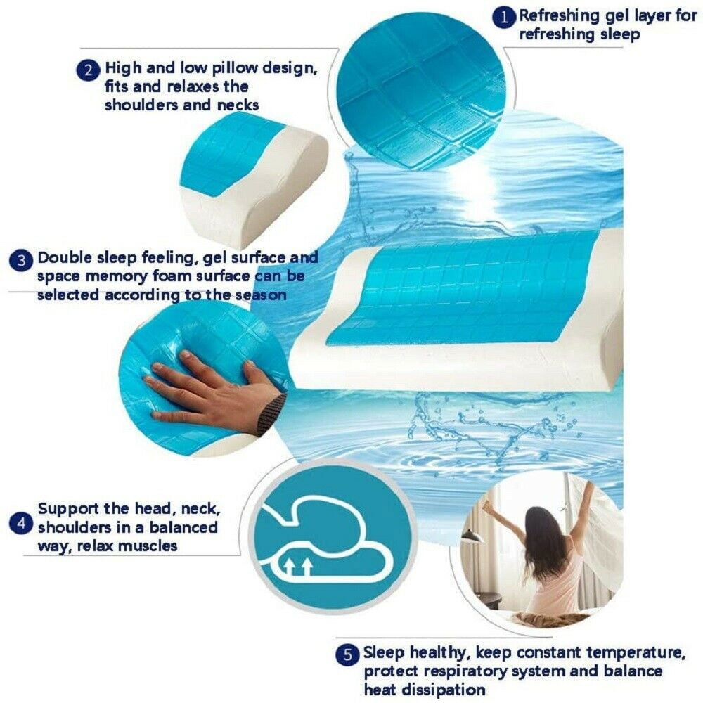 Water gel cheap pillow