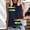 Navy, variant on Tittly Vest for Women Tank Tops Tank Tops For Women Crew Neck Sleeveless Tie Dye Shirt Casual Summer Solid Color Vest Tops for Women Womens Tops AG L