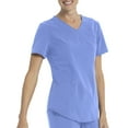 thumbnail image 2 of Scrubstar Women's Antimicrobial Premium Ultimate Mock Wrap Scrub Top, 2 of 11