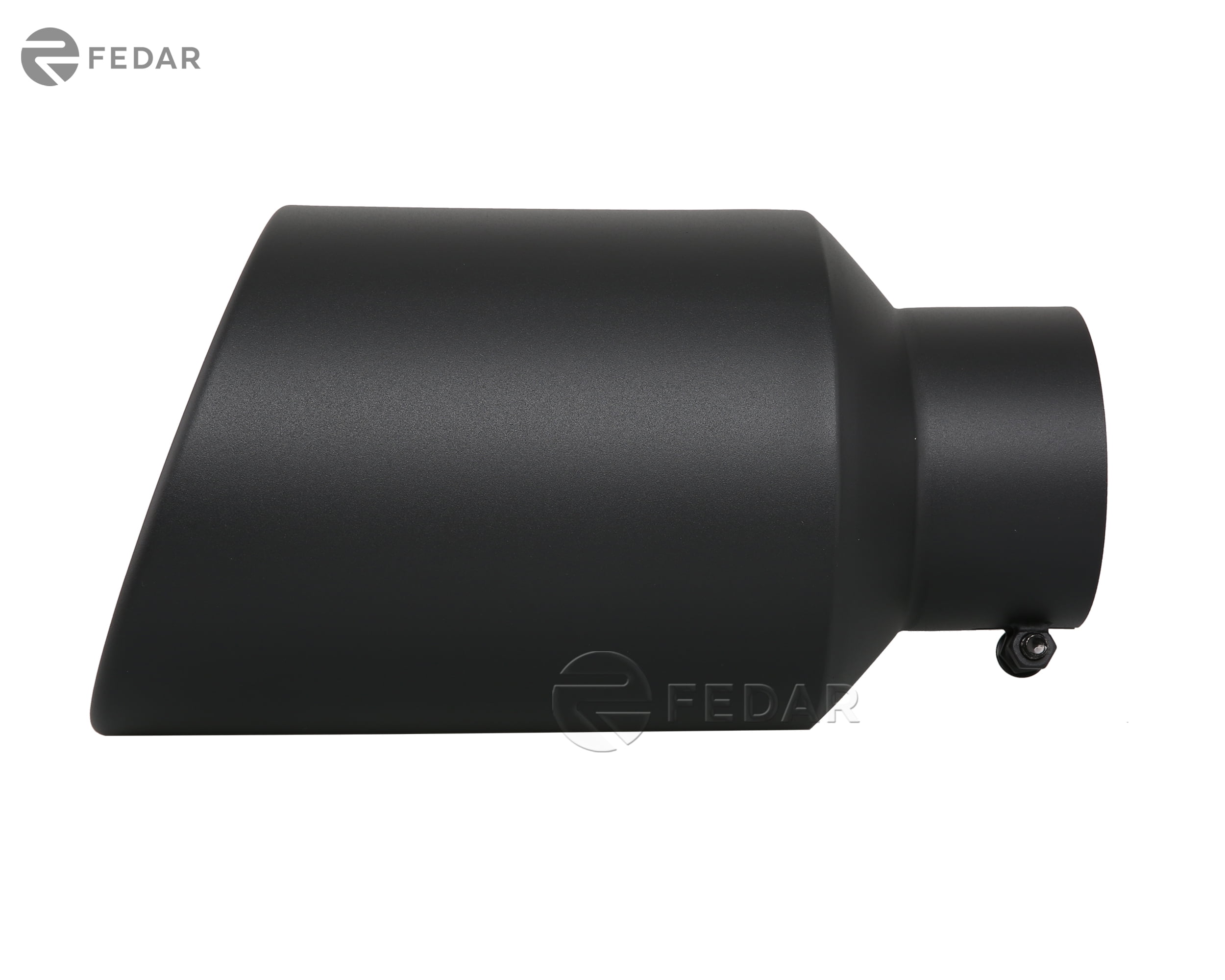 5 Inlet 8 Outlet 15 Long Rolled End Angle Cut Bolt On Exhaust Tip Tail Pipe