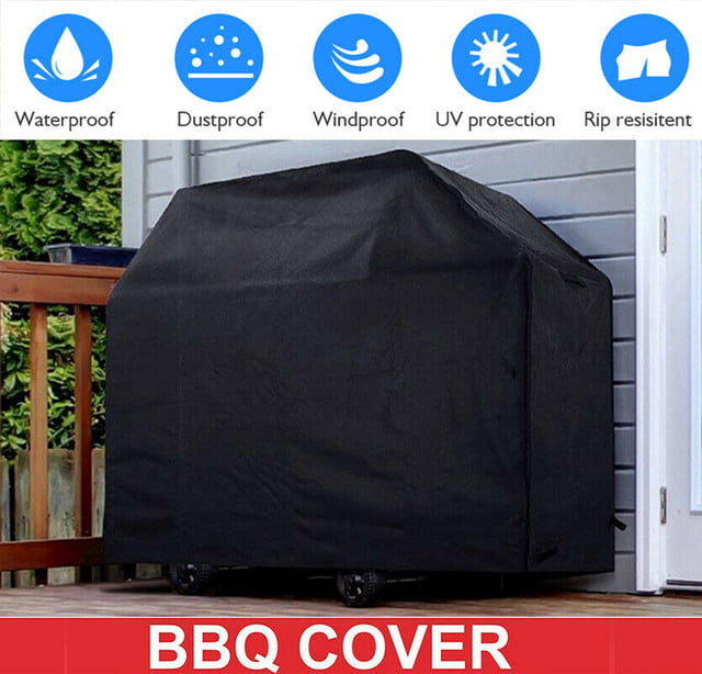 Details about   ,Round BBQ Gas Grill Cover Barbecue Waterproof Outdoor Heavy Duty ProtectionUS 