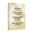 thumbnail image 4 of Scripture Walls  Jesus Christ is in You Bible Verse Canvas Christian Wall Art Ready to Hang Unframed, 4 of 7