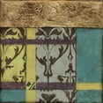 thumbnail image 3 of Goldberger, Jennifer 20x20 Black Modern Framed Museum Art Print Titled - Jeweled Transom III, 3 of 5