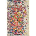 thumbnail image 1 of Unique Loom Estrella Couleurs Vives Zone Tapis 3' 3 x 5' 3 Rectangle Multi/Beige, 1 of 10