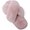 Pink, variant on Ginisom Girls; Big Kid Fuzzy Cross-Band Slippers, Colorful, 4-5 Big Kid