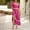 Hot Pink summer dresses, variant on Wycnly Summer Dresses for Women Summer Dresses for Women 2025 Party Prom Elastic Waist Puff Sleeve A Line Long Dress Womens Formal Striped Print Square Neck Short Sleeve Maxi Sundress