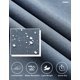 thumbnail image 4 of Pantalones de golf Libin para hombre, 30 de ancho x 30 de largo, azul hielo, resistentes al agua, 4 of 7