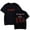 Black, variant on Lil Tracy The Blood Moon Cotton T-Shirt Unisex Short Sleeve Round Neck Streetwear